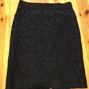 J. Crew Pencil Skirt, Lace